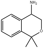 1,1-dimethylisochroman-4-amine Structure