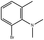 2-溴-N,N,6-三甲基苯胺 结构式