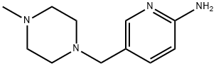 5-[(4-methyl-1-piperazinyl)methyl]-2-Pyridinamine Struktur