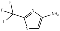 2-（三氟甲基）-1,3-噻唑-4-胺 结构式