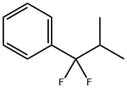 (1,1-difluoro-2-methylpropyl)-Benzene Struktur