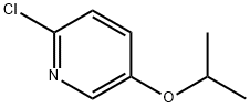 2-Chloro-5-isopropoxypyridine Struktur