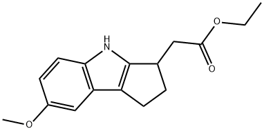 ethyl 2-(7-methoxy-1,2,3,4-tetrahydrocyclopenta[b]indol-3-yl)acetate(WXG02031) Structure