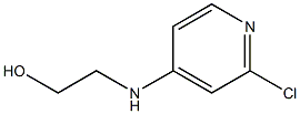 2-(2-chloropyridin-4-ylamino)ethanol Struktur