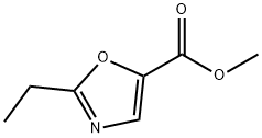 2-Ethyl-oxazole-5-carboxylic acid methyl ester Structure