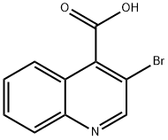 3-bromoquinoline-4-carboxylic acid Struktur