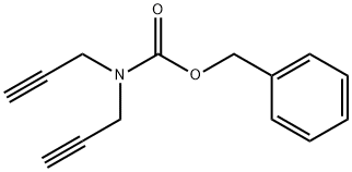 di-prop-2-ynyl-carbamic acid benzyl ester Struktur