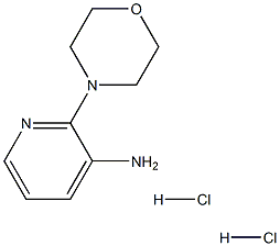 2-Morpholinopyridin-3-amine dihydrochloride Struktur