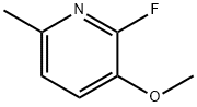 2-Fluoro-3-methoxy-6-methylpyridine 化学構造式