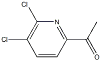 1-(5,6-Dichloropyridin-2-yl)ethanone Structure