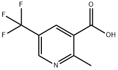 2-methyl-5-(trifluoromethyl)nicotinic acid,1211581-65-5,结构式