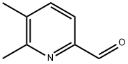 5,6-dimethylpicolinaldehyde 化学構造式