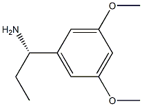 (1S)-1-(3,5-DIMETHOXYPHENYL)PROPAN-1-AMINE 结构式