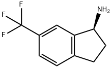 (1S)-6-(TRIFLUOROMETHYL)INDANYLAMINE Structure