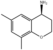 (S)-6,8-二甲基色满-4-胺, 1213337-91-7, 结构式