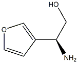 (2S)-2-AMINO-2-(3-FURYL)ETHAN-1-OL Struktur