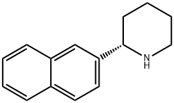 (2S)-2-(2-NAPHTHYL)PIPERIDINE 结构式