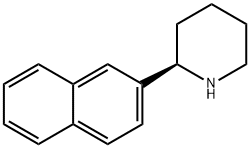 (2R)-2-(2-NAPHTHYL)PIPERIDINE Struktur
