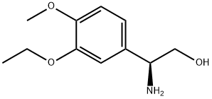 (betaS)-beta-Amino-3-ethoxy-4-methoxybenzeneethanol Structure