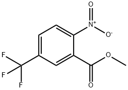Methyl 2-nitro-5-trifluoromethylbenzoate Struktur