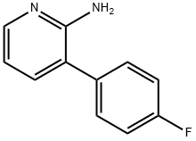 3-(4-氟苯基)吡啶-2-胺,1214333-67-1,结构式