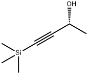 (+)-4-TRIMETHYLSILYL-3-BUTYN-2-OL 结构式