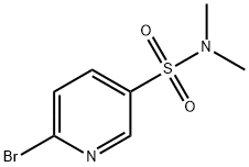 6-bromo-N,N-dimethylpyridine-3-sulfonamide Structure