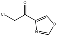 2-Chloro-1-oxazol-4-yl-ethanone Struktur