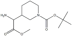 1219380-30-9 tert-butyl 3-((methoxycarbonyl)(amino)methyl)piperidine-1-carboxylate