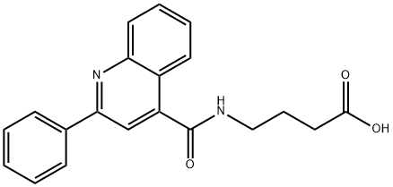 4-{[(2-phenylquinolin-4-yl)carbonyl]amino}butanoic acid|