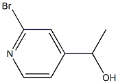 1-(2-bromopyridin-4-yl)ethanol Structure