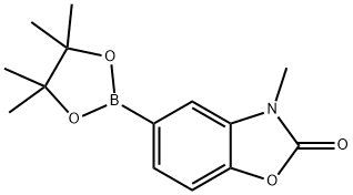 3-methyl-5-(4,4,5,5-tetramethyl-1,3,2-dioxaborolan-2-yl)-2(3H)-benzoxazolone|3-METHYL-5-(4,4,5,5-TETRAMETHYL-1,3,2-DIOXABOROLAN-2-YL)-2(3H)-BENZOXAZOLONE