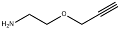 2-(2-プロピニルオキシ)エチルアミン 化学構造式