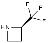 (2R)-2-(TRIFLUOROMETHYL)AZETIDINE 结构式