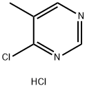 4-Chloro-5-methyl-pyrimidine hydrochloride Structure