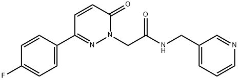 1224167-66-1 2-[3-(4-fluorophenyl)-6-oxopyridazin-1(6H)-yl]-N-(pyridin-3-ylmethyl)acetamide