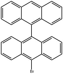 10-bromo-9,9'-bianthracene Structure