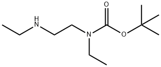 tert-butyl ethyl(2-(ethylamino)ethyl)carbamate Structure