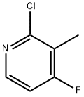 2-氯-3-甲基-4-氟吡啶,1227496-67-4,结构式