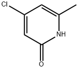 4-Chloro-6-methylpyridin-2(1H)-one,1227576-13-7,结构式