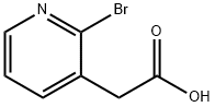 2-(2-溴吡啶-3-基)乙酸,1227578-15-5,结构式