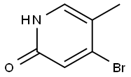 4-溴-5-甲基吡啶-2(1H)-酮, 1227578-85-9, 结构式