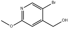 5-Bromo-2-methoxypyridine-4-methanol Struktur