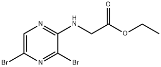 ethyl 2-(3,5-dibromopyrazin-2-ylamino)acetate|1228013-60-2