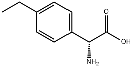 (R)-2-氨基-2-(4-乙基苯基)乙酸,1228548-26-2,结构式