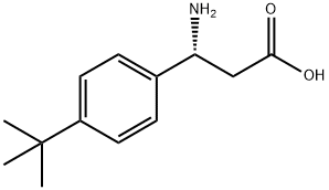 (3R)-3-AMINO-3-[4-(TERT-BUTYL)PHENYL]PROPANOIC ACID Struktur