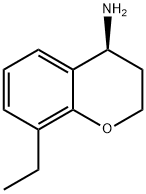 (S)-8-乙基色满-4-胺, 1228561-59-8, 结构式