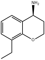 (4S)-8-ETHYL-3,4-DIHYDRO-2H-1-BENZOPYRAN-4-AMINE Structure