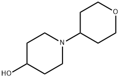 1-(四氢吡喃-4-基)哌啶-4-醇 结构式