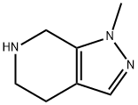 1-甲基-4,5,6,7-四氢-1H-吡唑并[3,4-C]吡啶, 1228994-66-8, 结构式